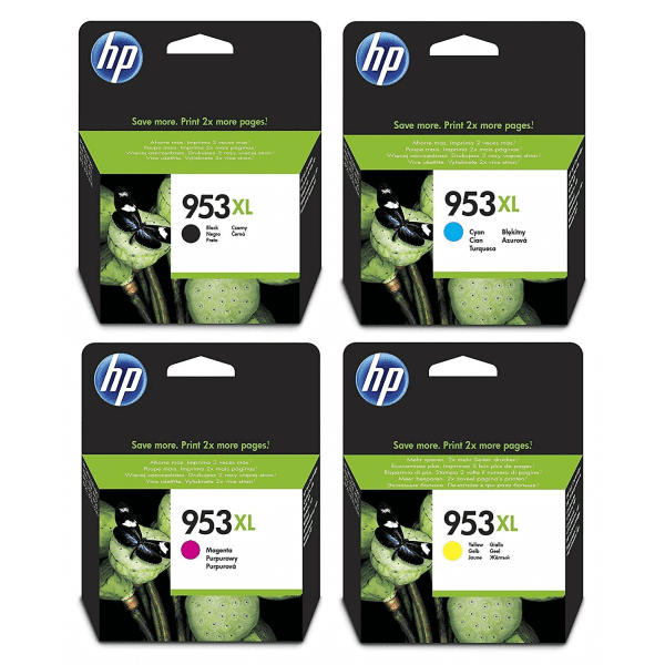 HP 953 Ink Cartridges, Print Capacity