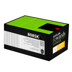 Lexmark 80C8SKE Black Toner Cartridge