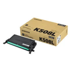 Samsung CLT-K508L Black High Yield Original Toner Cartridge-SU191A