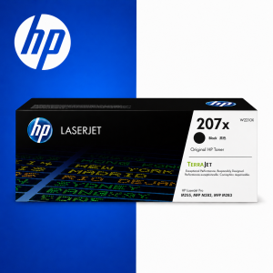 HP 207x Original Black Laserjet Toner Cartridge For HP Color Laserjet Pro M255:mfp M282: M283:page Yield 3150