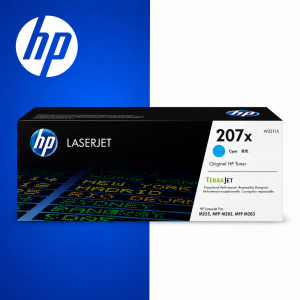 HP 207x Original Cyan Laserjet Toner Cartridge For HP Color Laserjet Pro M255:mfp M282: M283:page Yield 2450