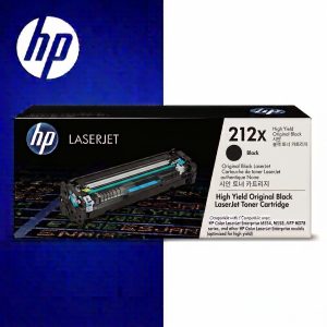 HP 212x Original Black Toner Cartridge For HP Color Laserjet M555:m554:m578:page Yield 13000