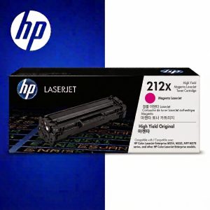 HP 212x Mgenta Toner Cartridge For HP Color Laserjet M555:m554:m578:page Yield 10000