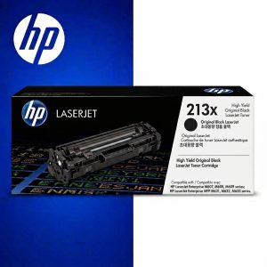 HP 213x High Yield Original Black Laserjet Toner Cartridge For HP Laserjet Enterprise Sfp 5700: 6700: Mfp 5800: 6800 & HP Color Laserjet Enterprise X55745 and Mfp X58045:page Yield 9000