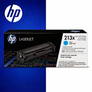 HP 213x High Yield Original Cyan Laserjet Toner Cartridge For HP Laserjet Enterprise Sfp 5700: 6700: Mfp 5800: 6800 & HP Color Laserjet Enterprise X55745 and Mfp X58045:page Yield 6000