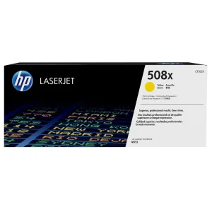 HP 508x Original Yellow Laserjet Toner Cartridge For HP Color Laserjet M552:m553:m577:e55040:e57540:page Yield 9500