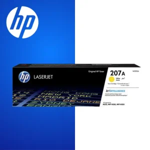 HP 207a Original Yellow Laserjet Toner Cartridge For HP Color Laserjet Pro M255:mfp M282: M283:page Yield 1250