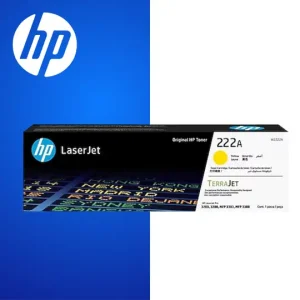 HP 222a Original Yellow Laserjet Toner Cartridge For HP Laserjet Pro 3203: 3288: Mfp 3303: Mfp 3388:page Yield 1200