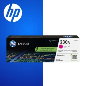 HP 230a Original Magenta Laserjet Toner Cartridge For HP Color Laserjet Pro 4203; Mfp 4303:page Yield 1800