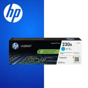 HP 230a Original Cyan Laserjet Toner Cartridge For HP Color Laserjet Pro 4203; Mfp 4303:page Yield 1800