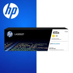 HP 415x Original Yellow Laserjet Toner Cartridge For HP Lj Pro M454: Mfp M479: HP Lj Ent M455: Mfp M480:47528f y 45028dn:page Yield 6000