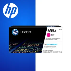 HP 655a Original Magenta Laserjet Toner Cartridge For HP Color Laserjet M652:m653:m681:m682: E65050:e65060:e65150:e65160:e67550:e67560:e67660:page Yield 10500