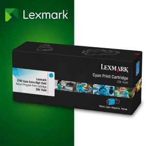 Lexmark C792 Cyan Extra High Yield Return Program Print Cartridge 20k Yield