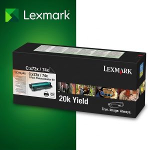 Lexmark C:x73x 74x 1- Pack  Photoconductor  Kit 20k Yield