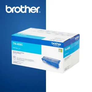 Brother Tn469 High Yield Cyan Toner For Mfcl9570 Hll8360 Mfcl8690 Cartridge 9000 Page Yield