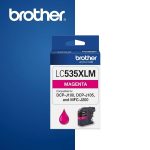 Brother Lc535xlm High Yield Magenta Ink Cartridge For Dcpj105 Mfcj200  1300 Page Yield