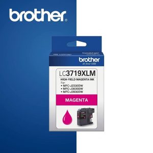 Brother Lc3719 High Yield Magenta Ink Cartridge For Mfcj3530 3000 Page Yield