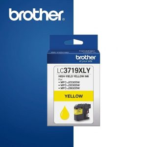 Brother Lc3719 High Yield Yellow Ink Cartridge For Mfcj3530 3000 Page Yield