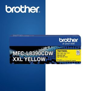 Brother Mfcl8390cdw Xxl Yellow Toner Cartridge 4000 Page Yield