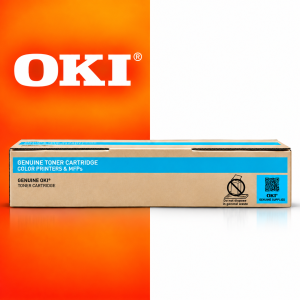 OKI 46564703 Colour toner page yield: 33600 pages, Printing colours: Cyan